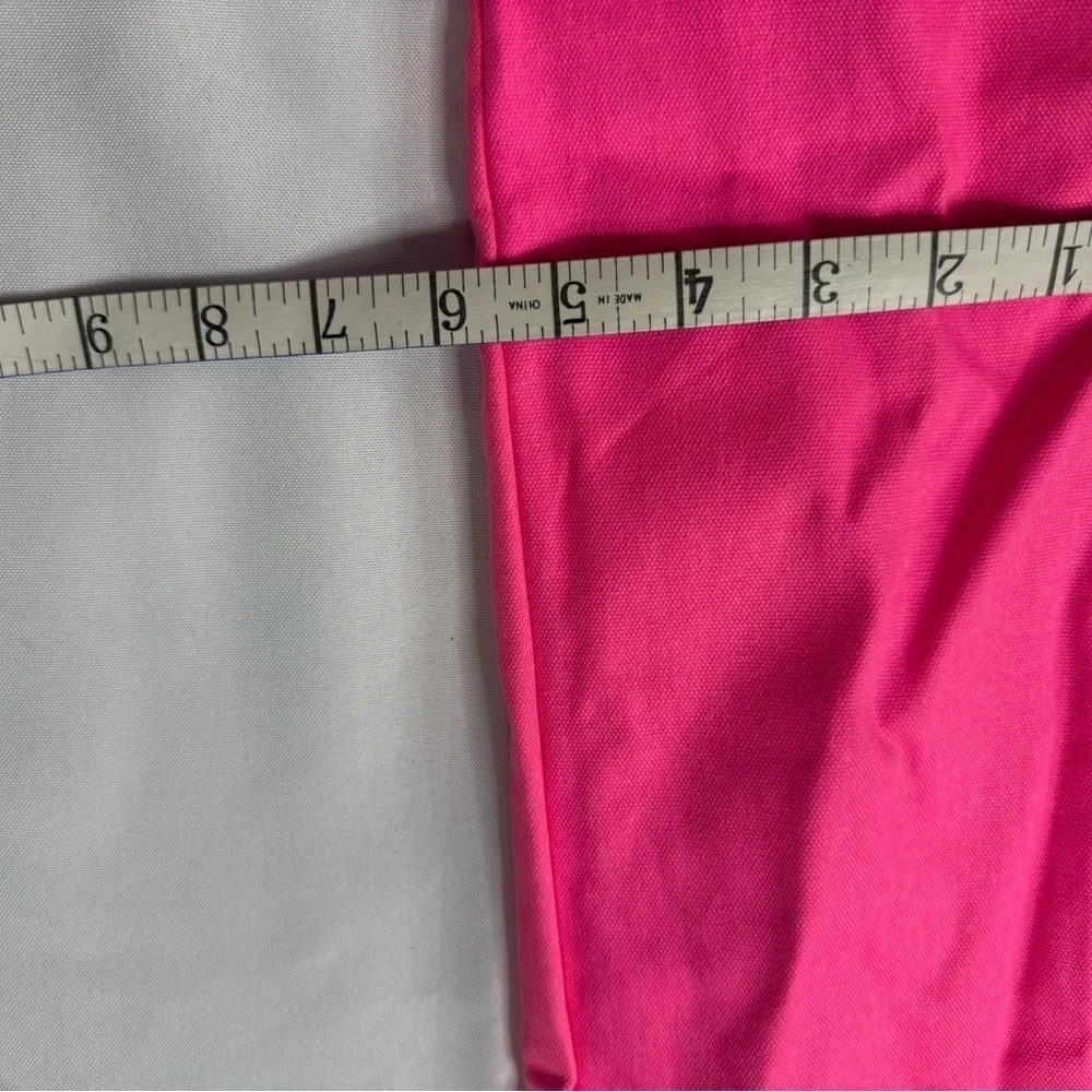 Victoria's Secret Pink and Black Striped Tote